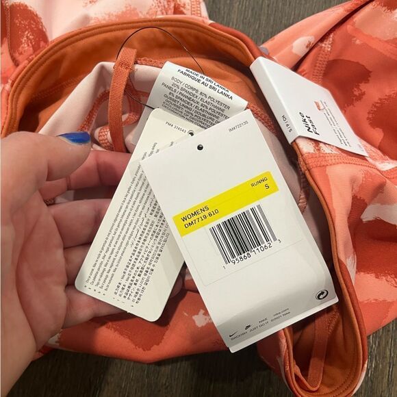 NWT Nike Dri-FIT Fast Mid-Rise 7/8-Length Printed Leggings - Size S - Picture 5 of 11